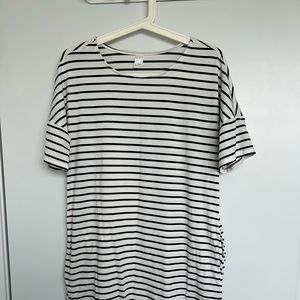Striped dress, brand unknown